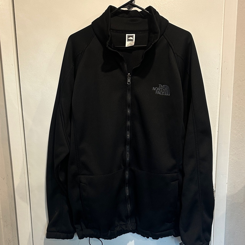 The North Face Black Full-Zip Fleece Jacket - Men’s X-Large